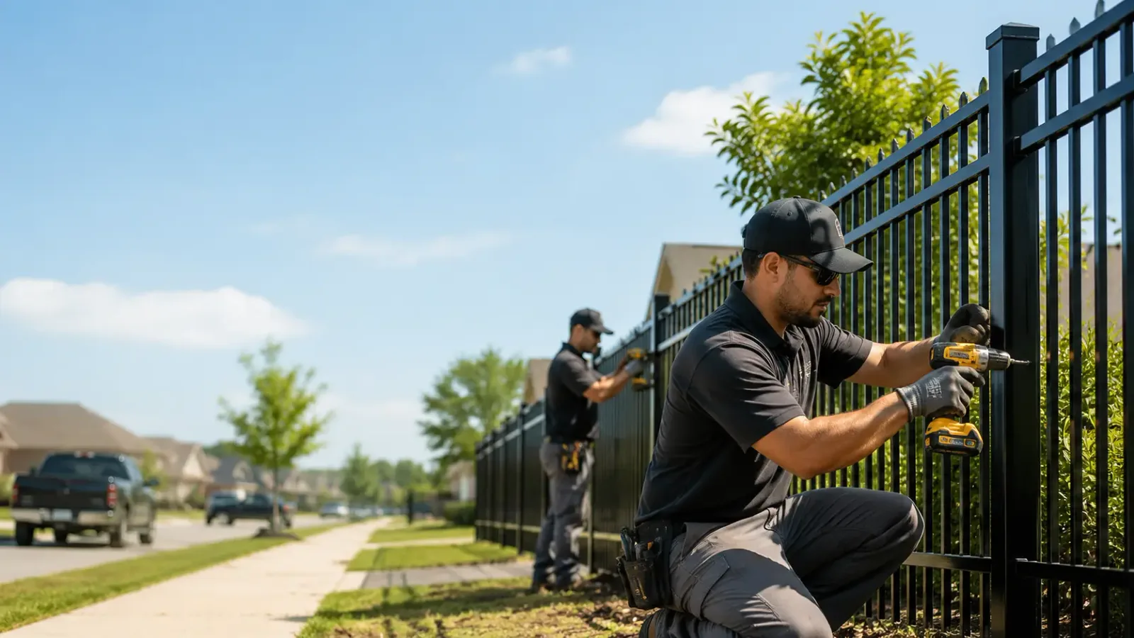Metal Fence Installation in Blanchard, IA